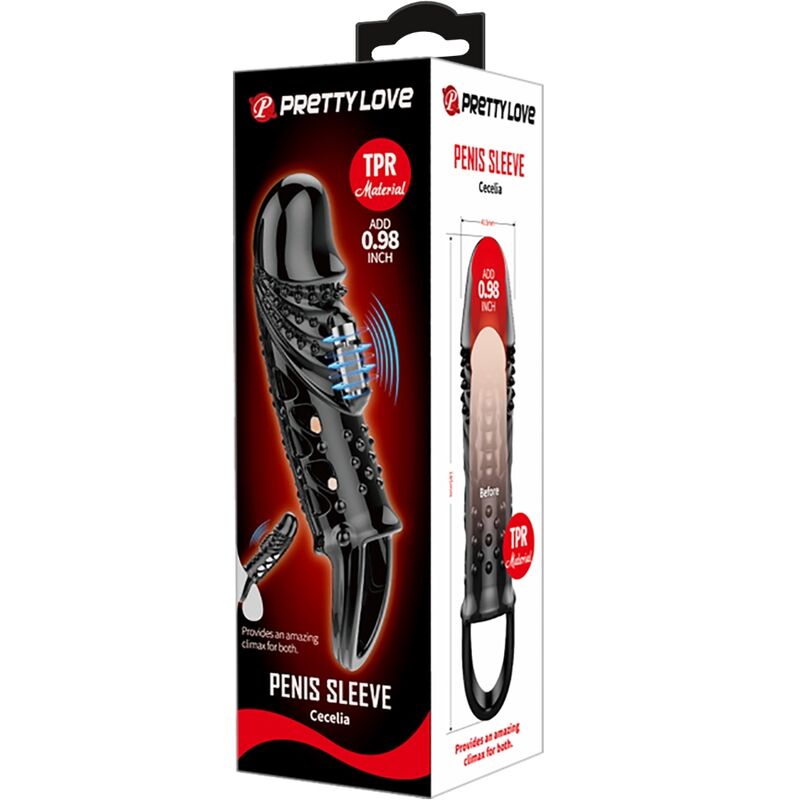 Cecelia Schwarze Penishülle