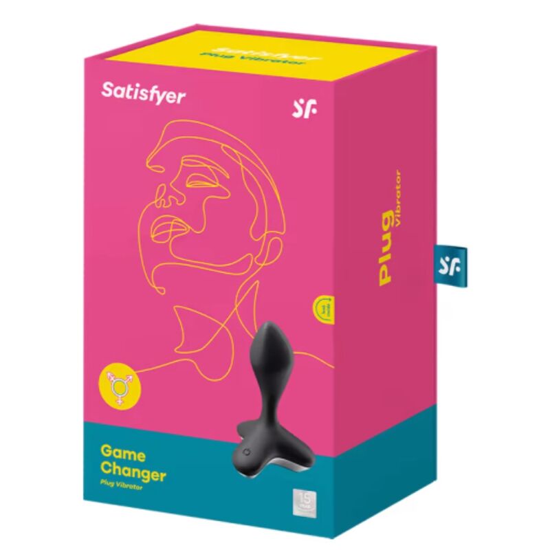 SATISFYER - VIBRATOR-PLUG GAME CHANGER PINK