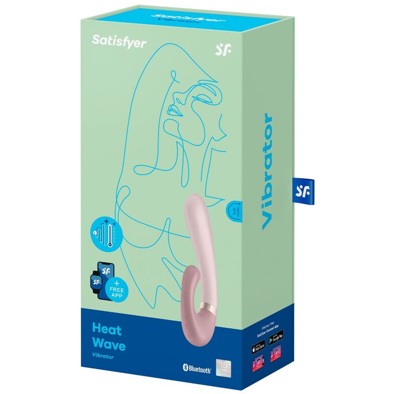 SATISFYER - HITZEWELLENVIBRATOR ROSA ANWENDUNG