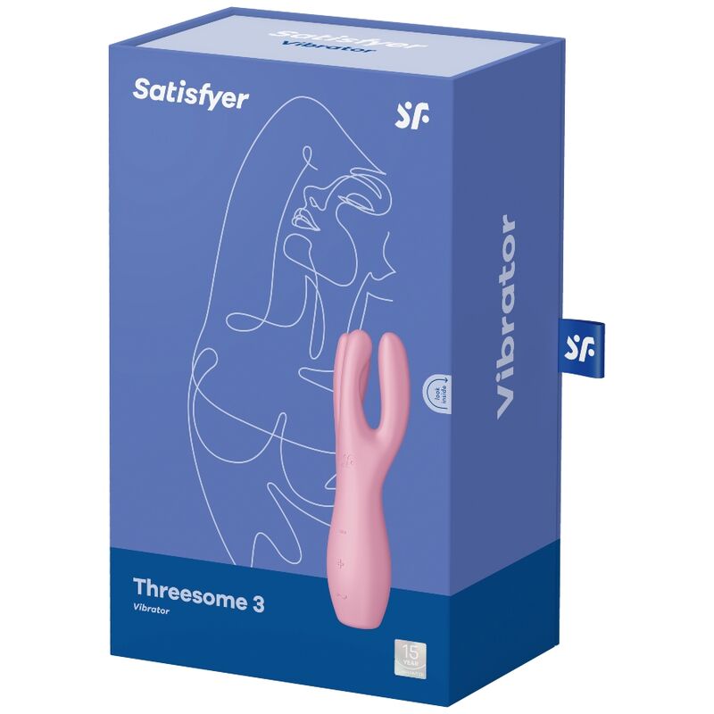 SATISFYER - DREIER-PINK-VIBRATOR
