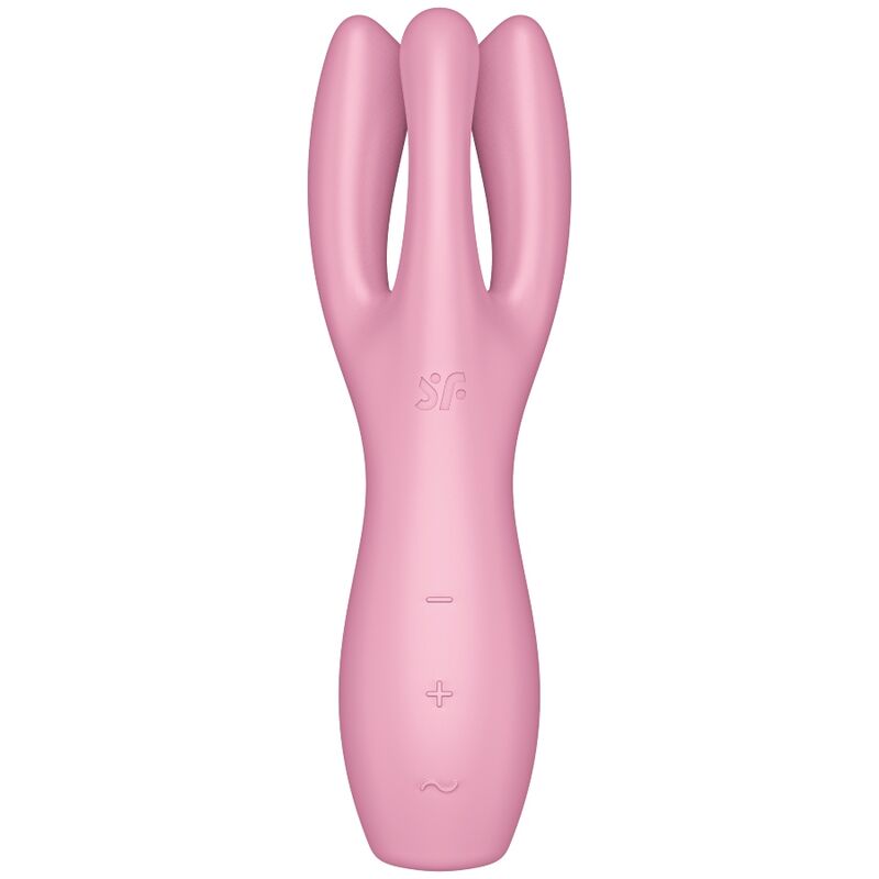 SATISFYER - DREIER-VIBRATOR IN MINT-MILCH