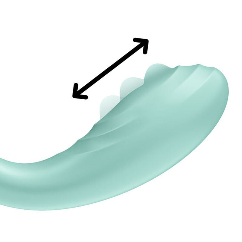 SATISFYER - SPOT G RRROLLING PLEASURE GRÜNER VIBRATOR