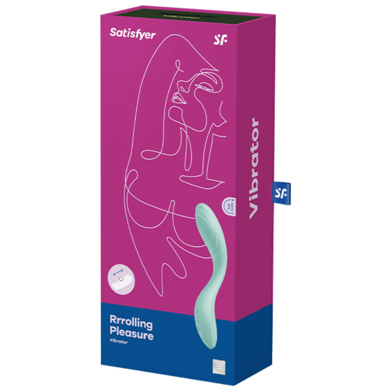 SATISFYER - SPOT G RRROLLING PLEASURE GRÜNER VIBRATOR