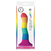 LGBT-Flaggen-Dildowelle 17 cm