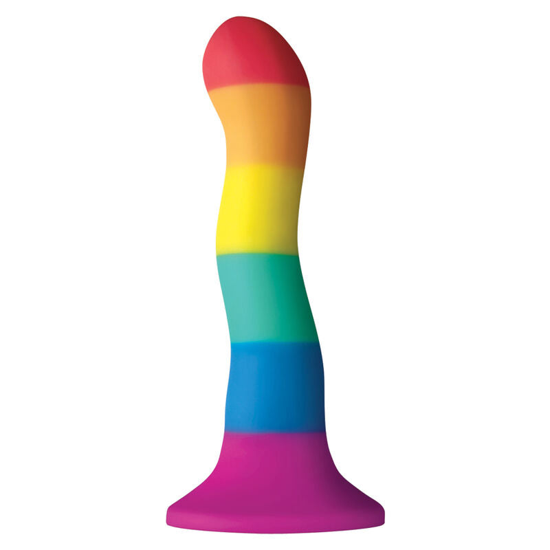 LGBT-Flaggen-Dildowelle 17 cm