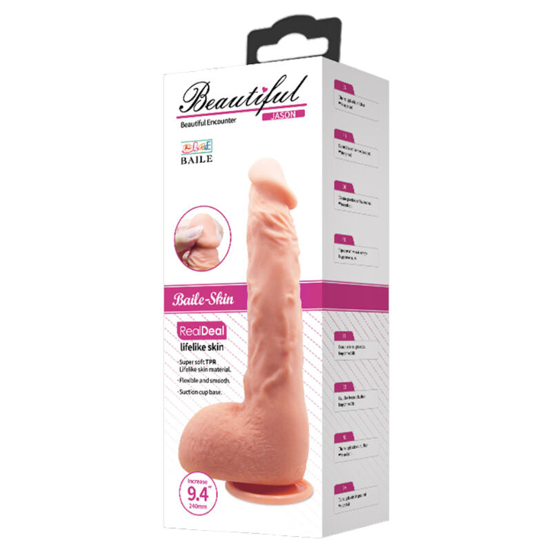 Jason Natural Realistischer Dildo 24cm