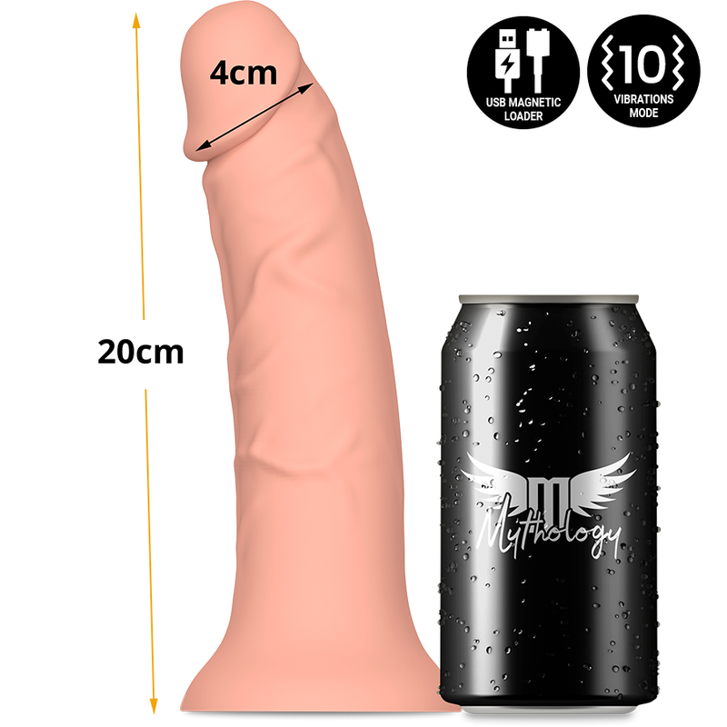 Asher Original Dildo M – Vibrator kompatibel mit der WatchMe Wireless-Technologie