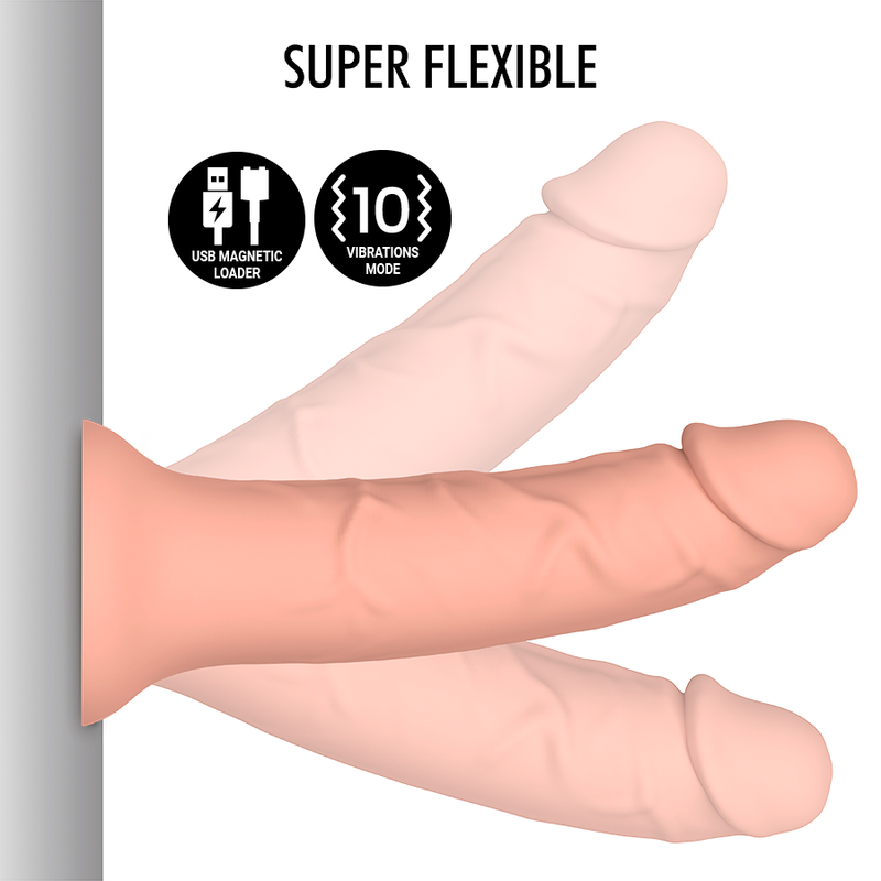 Asher Original Dildo M – Vibrator kompatibel mit der WatchMe Wireless-Technologie