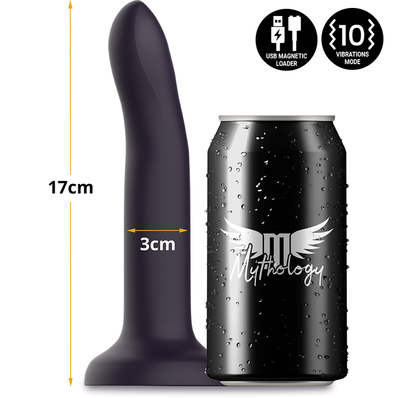 MYTHOLOGIE - DUMAN MYSTIC DILDO M - VIBRATOR KOMPATIBEL MIT WATCHME WIRELESS TECHNOLOGY