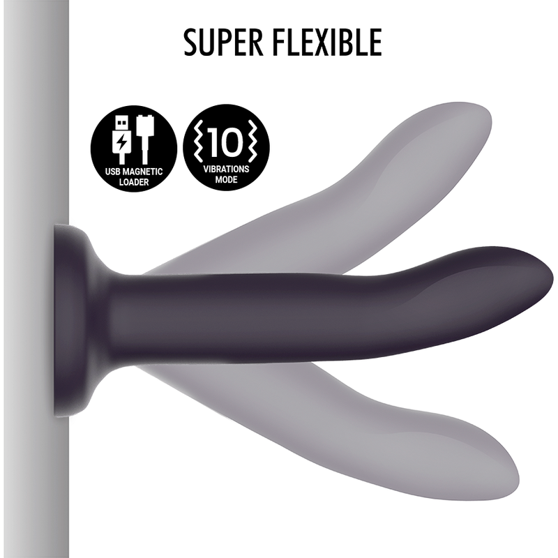 MYTHOLOGIE - DUMAN MYSTIC DILDO M - VIBRATOR KOMPATIBEL MIT WATCHME WIRELESS TECHNOLOGY