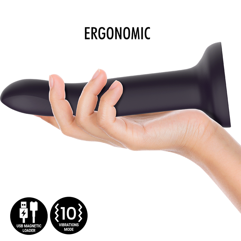 MYTHOLOGIE - DUMAN MYSTIC DILDO L - VIBRATOR KOMPATIBEL MIT WATCHME WIRELESS TECHNOLOGY