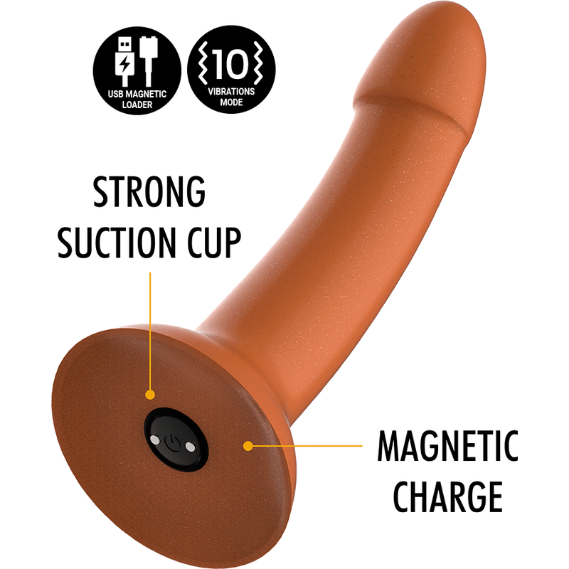 MYTHOLOGIE - RUNE ROYAL DILDO M - WATCHME VIBRATOR MIT KOMPATIBLEM DRAHTLOSEM TECHNOLOGIE