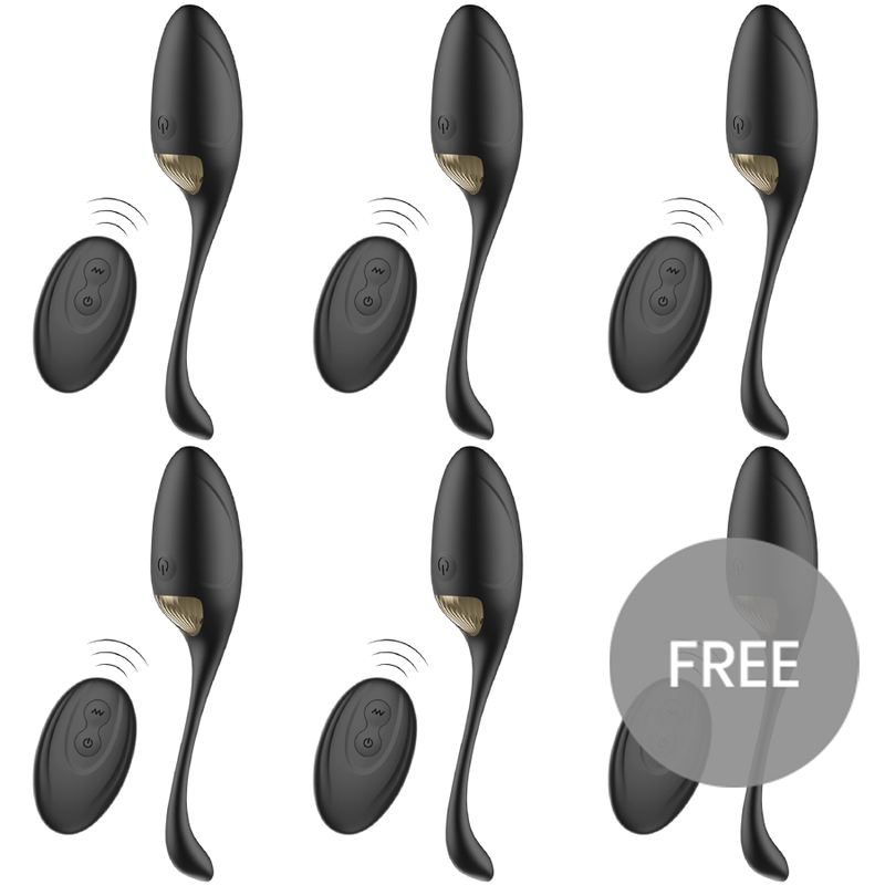 ECOPACK 6 STÜCK - IBIZA SOFTVIBRATOR MIT FERNBEDIENUNG