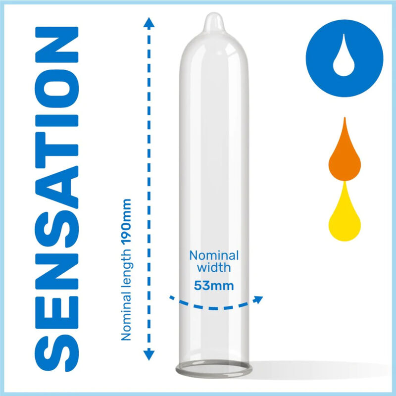 Tropische Kondome Beutel 144 Einheiten