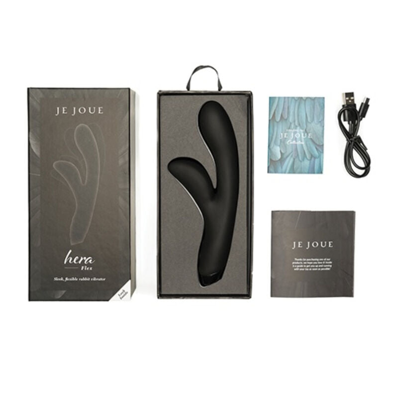 I PLAY - HERA FLEX RABBIT VIBRATOR - SCHWARZ