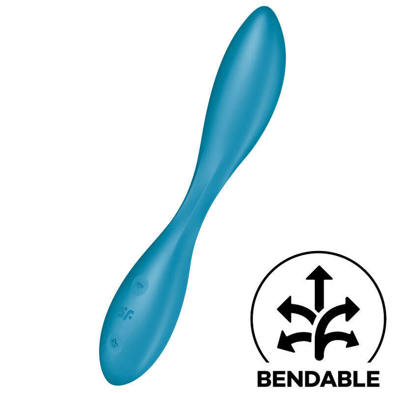 Flex 1 Blauer Multi-G-Punkt-Vibrator