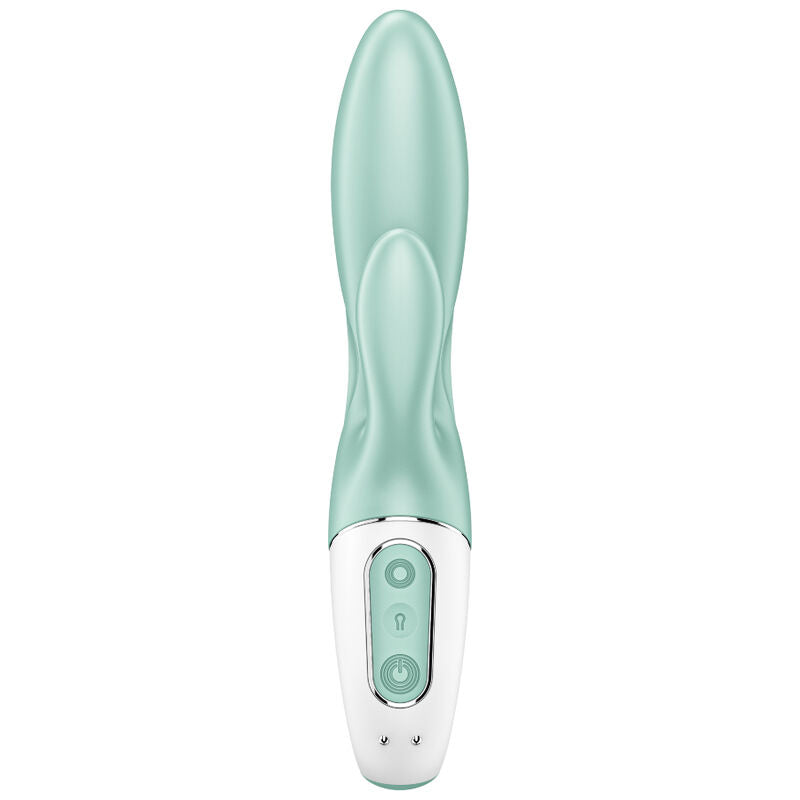 Luftpumpe Bunny 5+ Anwendung aufblasbarer Rabbit Vibrator grün