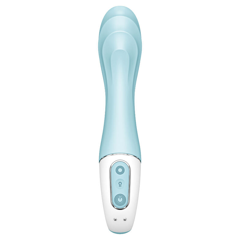 Luftpumpenvibrator 5+ App aufblasbarer G-Punkt-Vibrator blau