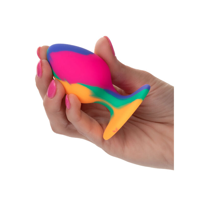 CALEXOTICS - Frecher, mittelgroßer Batik-Analplug