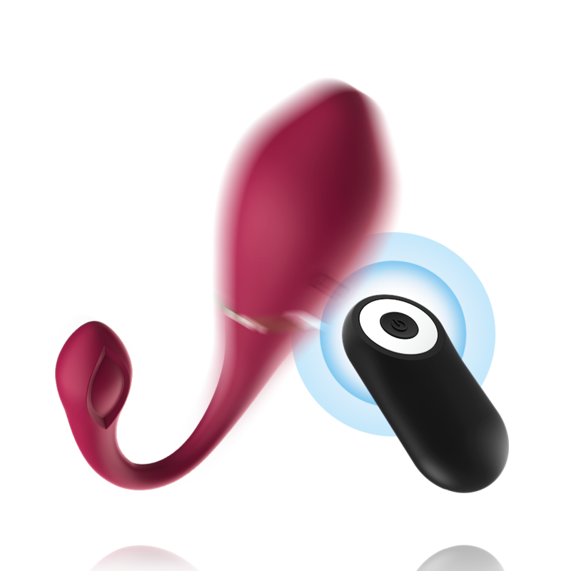 Premium Silikon-Ei-Vibrator mit Fernbedienung