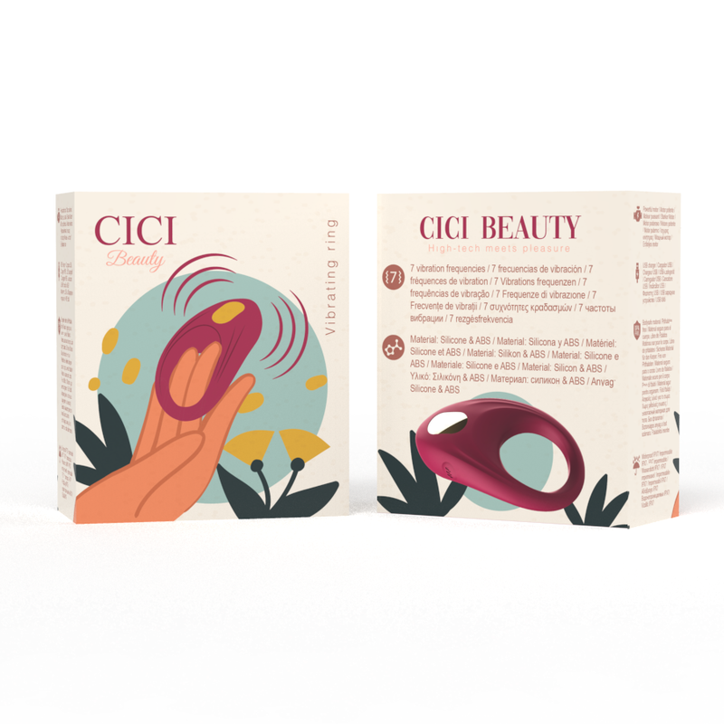 CICI BEAUTY - PREMIUM SILIKON-VIBRATIONSRING