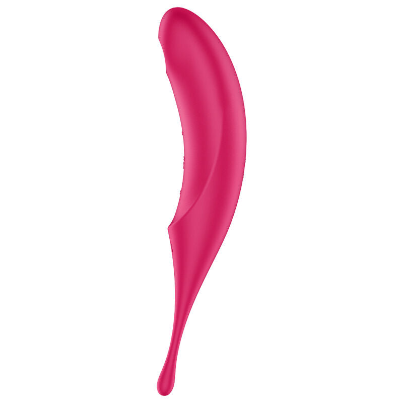 SATISFYER - TWIRLING PRO AIR PULSE BLAUER STIMULATOR UND VIBRATOR