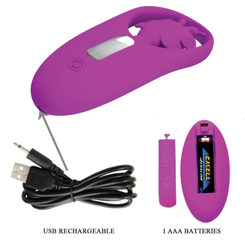 PRETTY LOVE - SCHMETTERLINGSTANZ-PANTY-STIMULATOR MIT FERNBEDIENUNG, LILA