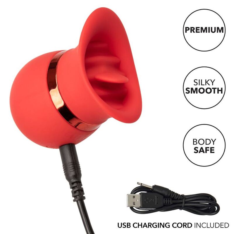 Zungenkuss, süßer Schwätzer