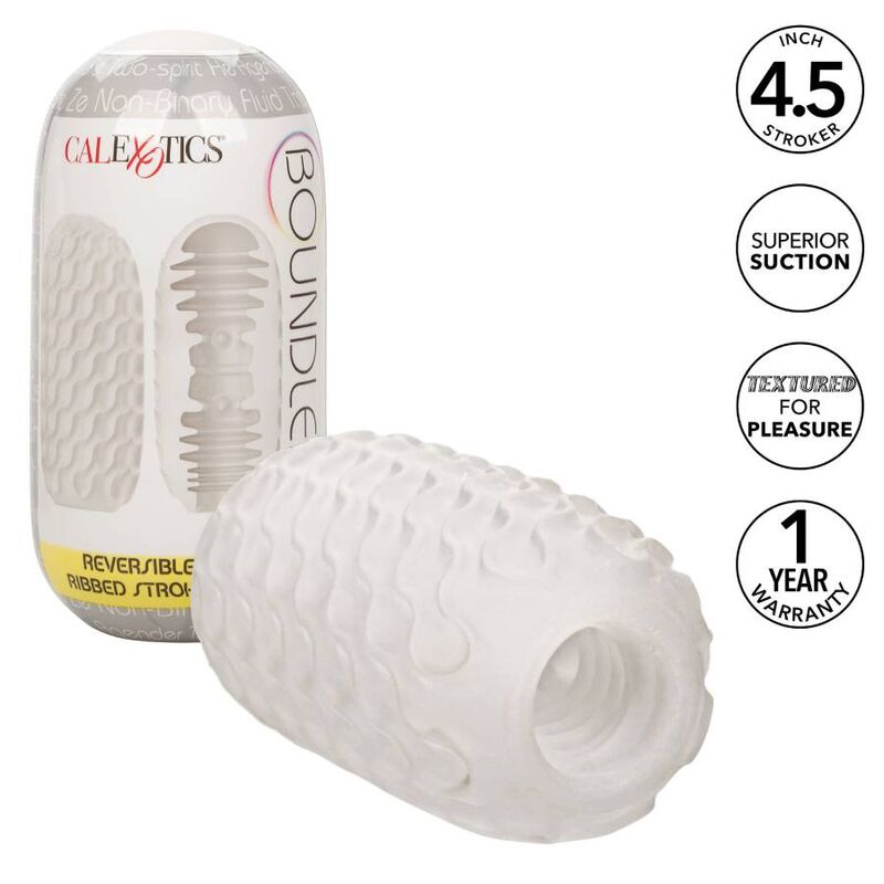 CALEXOTICS - REVERSIBLE RIBED STROKER
