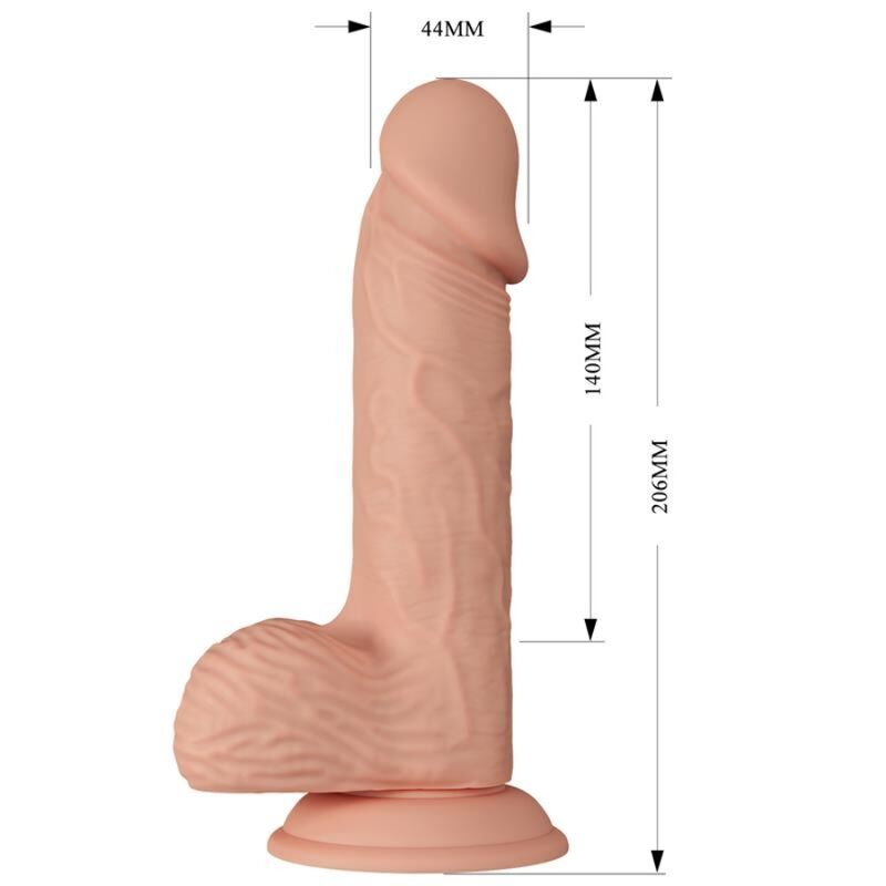 BAILE - SCHÖNE BEGEGNUNG CATOBLEPAS REALISTISCHER FLEXIBLER DILDO 20,6 CM NATÜRLICH
