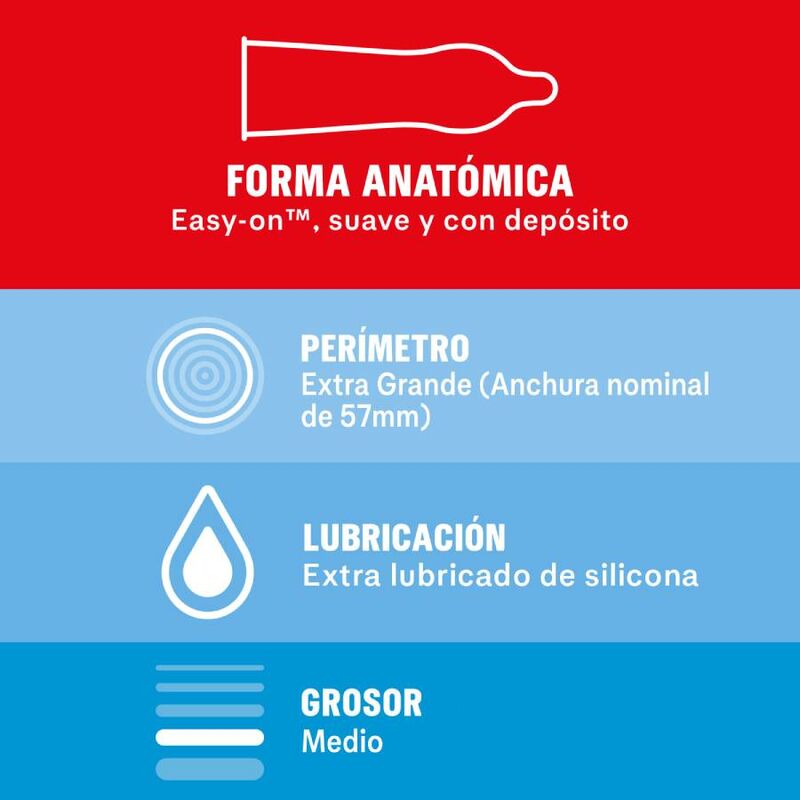 DUREX - XL SENSITIVE KONDOME 10 STÜCK