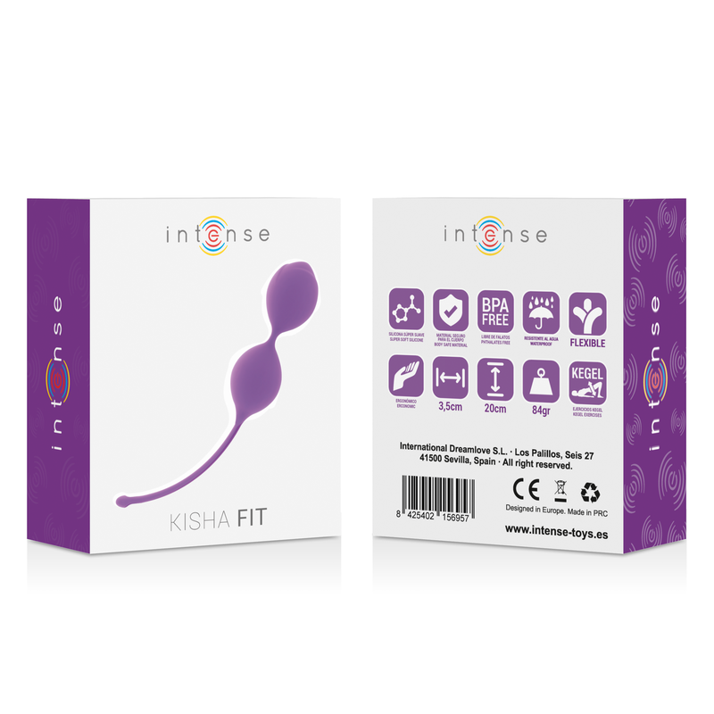 Kisha Fit Silikon Kegel Lila