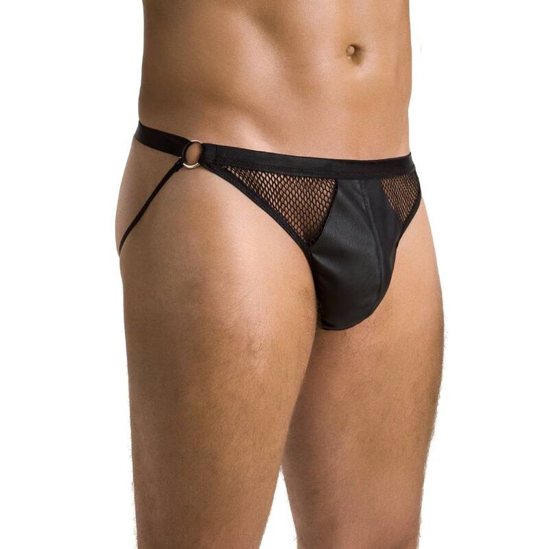 034 Slip offen Luke schwarz L/XL