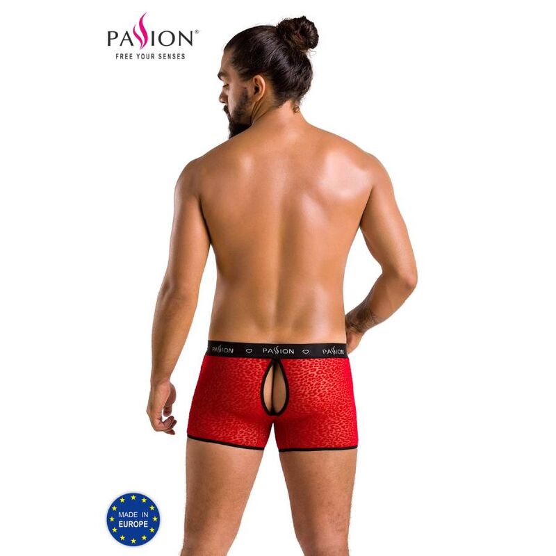 046 rote Parker-Shorts L/XL