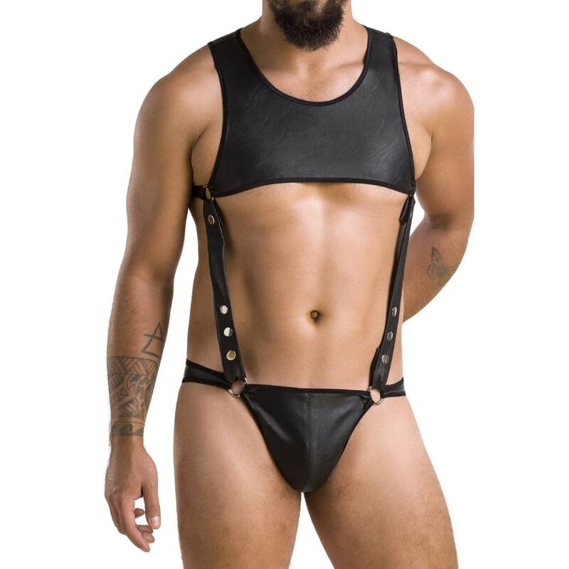 Body Homme Résille Adam Manches Longues Sexy 2 Tailles - Passion Men