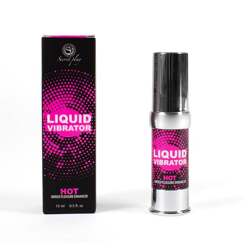 SECRETPLAY – STARKER, STIMULIERENDER FLÜSSIGKEITSVIBRATOR 15 ML
