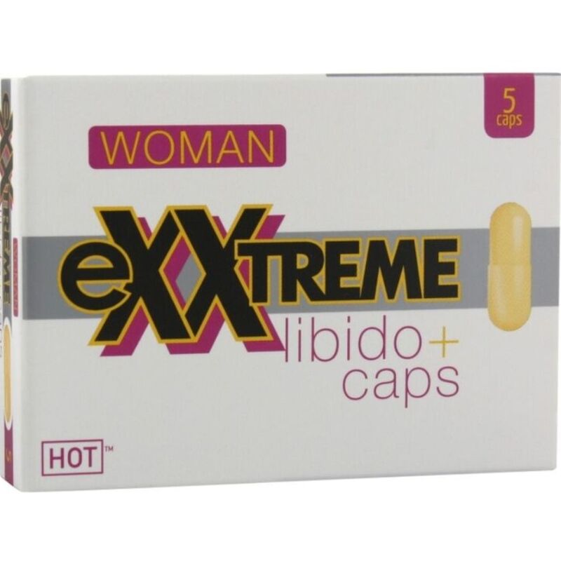 Aphrodisiaque Femme Exxtreme Libido Caps - Muira Puama Vitamines - Hot