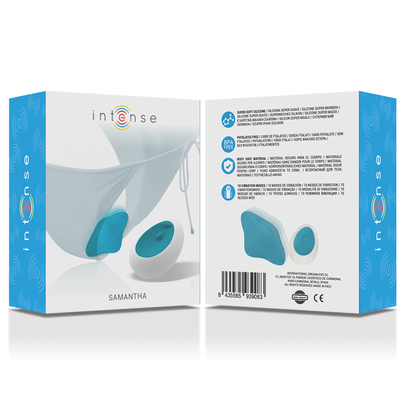 INTENSE - SAMANTHA PANTIE BLAU FERNBEDIENUNG