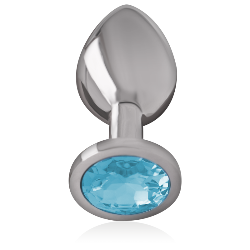 Plug Bijou en Métal Aluminium - Cristal Coloré - Intense