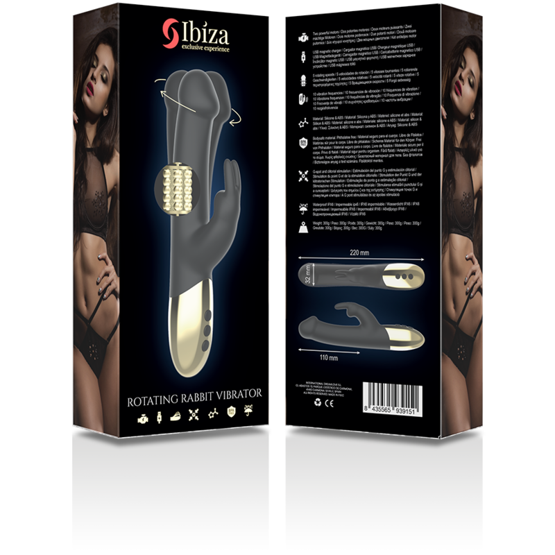 IBIZA - ROTIERENDER HASENVIBRATOR
