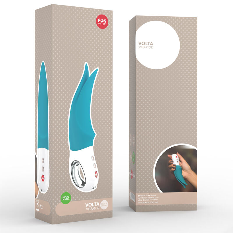 Stimulateur Clitoridien Volta G5 Essence Double Languette - Fun Factory