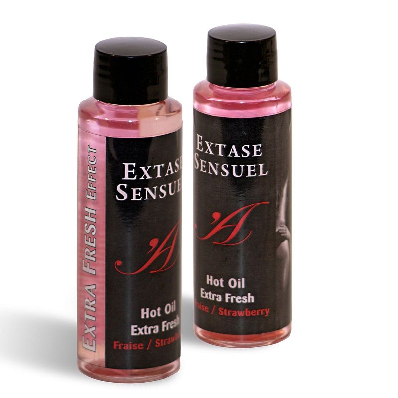 SENSUAL ECSTASY – EXTRA FRISCHES ERDBEER-MASSAGEÖL 100ML