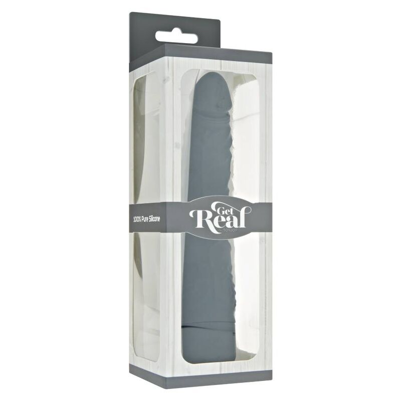 GET REAL - CLASSIC SLIM VIBRATOR SCHWARZ