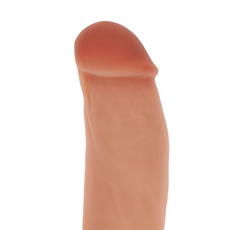 ECHTES REALISTISCHES - 18 CM SILIKONDILDO MIT HAUTFÖRMIGEN HODEN