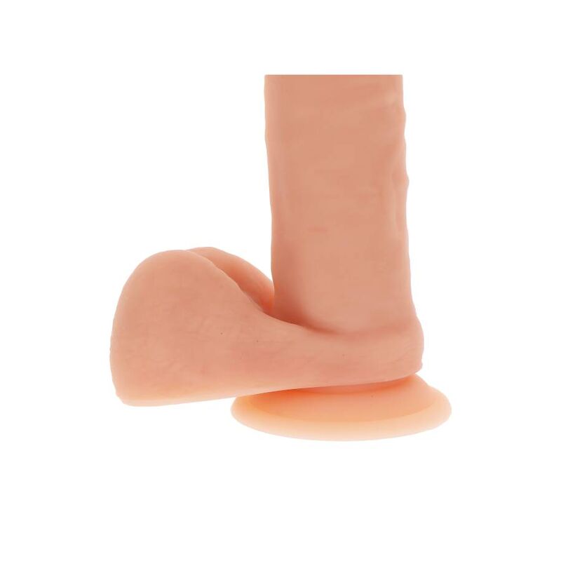 20,5 cm Silikondildo mit Hautkugeln