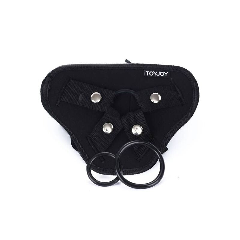 Deluxe-Umschnallgeschirr in Schwarz