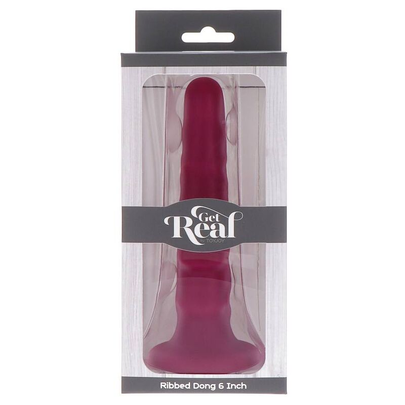 ECHTER TEUFEL - 12 CM ROTER GERIPPTER PENIS
