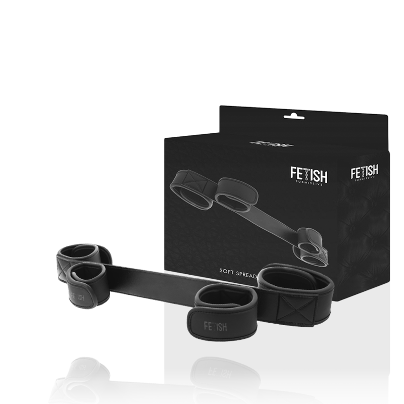 Fetisch-Submissive - Bondage-Spreizstange mit Nopren-Auskleidung