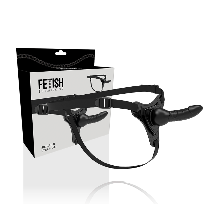 Realistisches schwarzes Silikon 16 cm