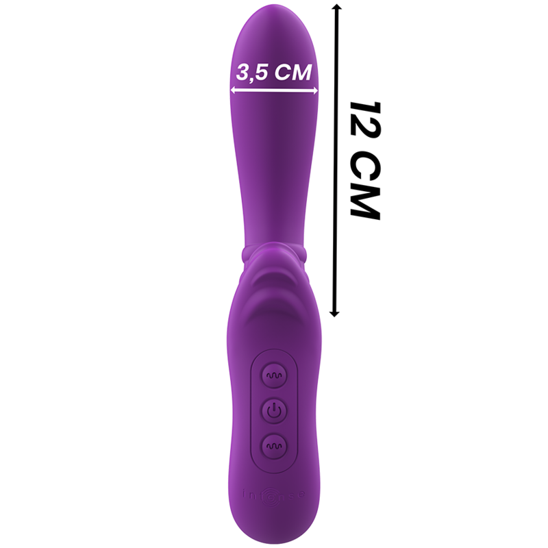 Harry flexibler Vibrator mit lila Zunge